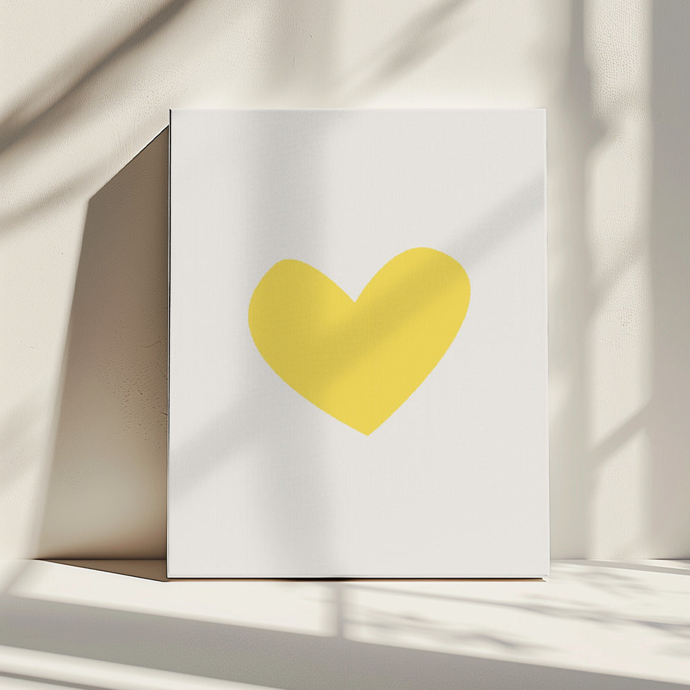 Hart Geel | Canvas