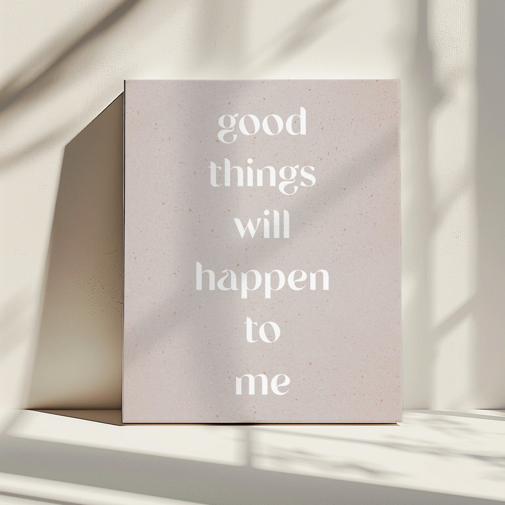 Goede Vibes Vooruit | Canvas
