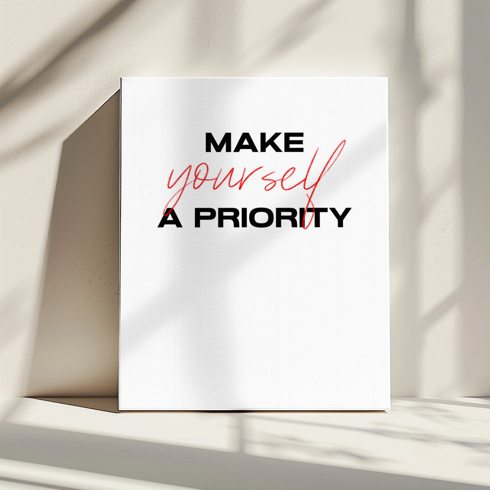 Geef jezelf prioriteit | Canvas