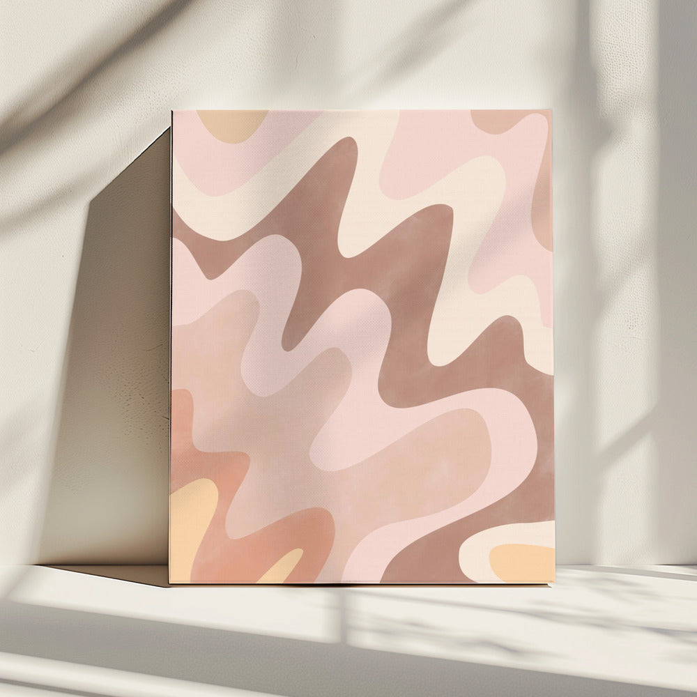 Dromerig golvenlandschap | Canvas