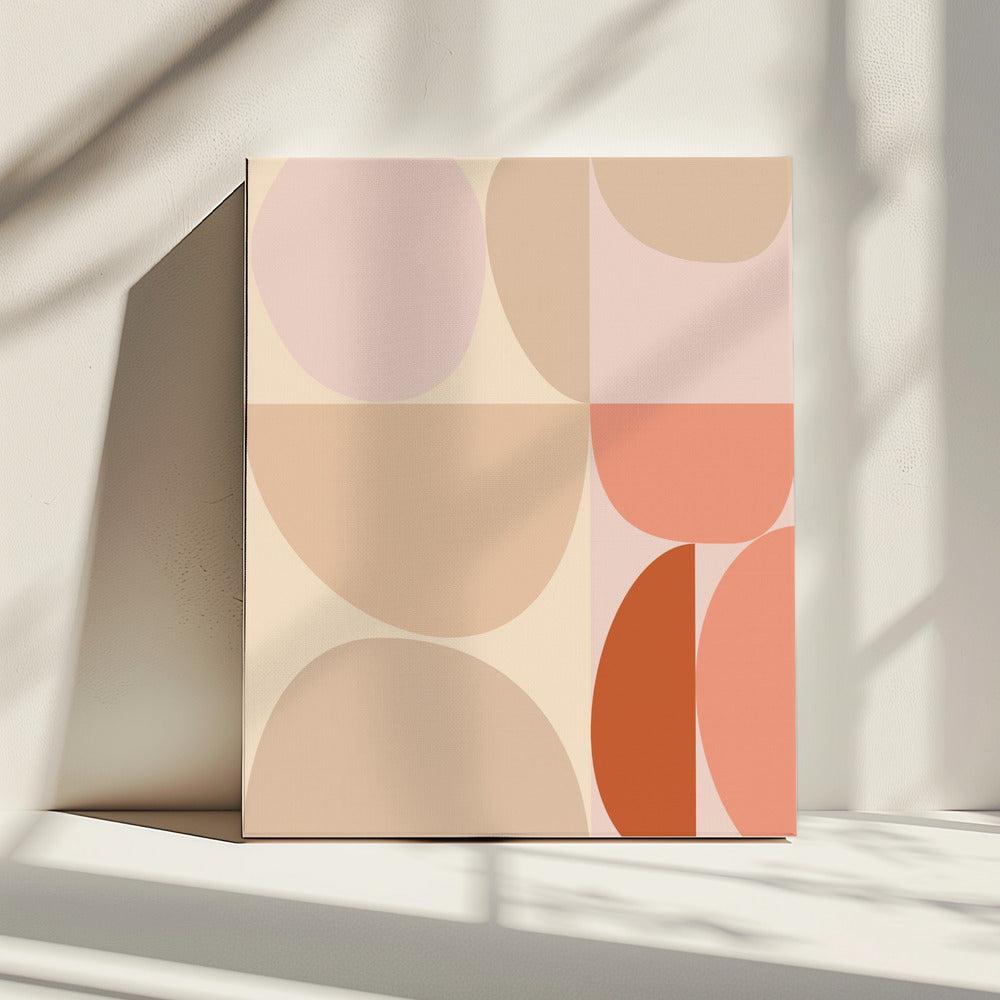 Mid-Century Pastel 16 | Canvas