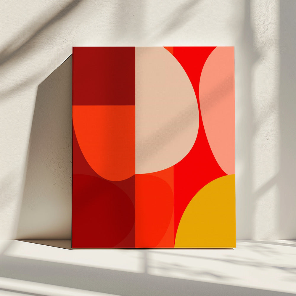 Mid-Century Pastel 10 | Canvas