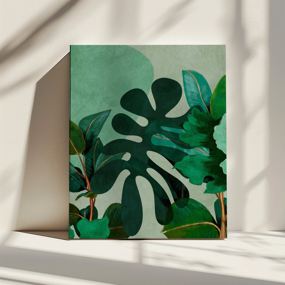 Leaves More 8 Kopie | Canvas