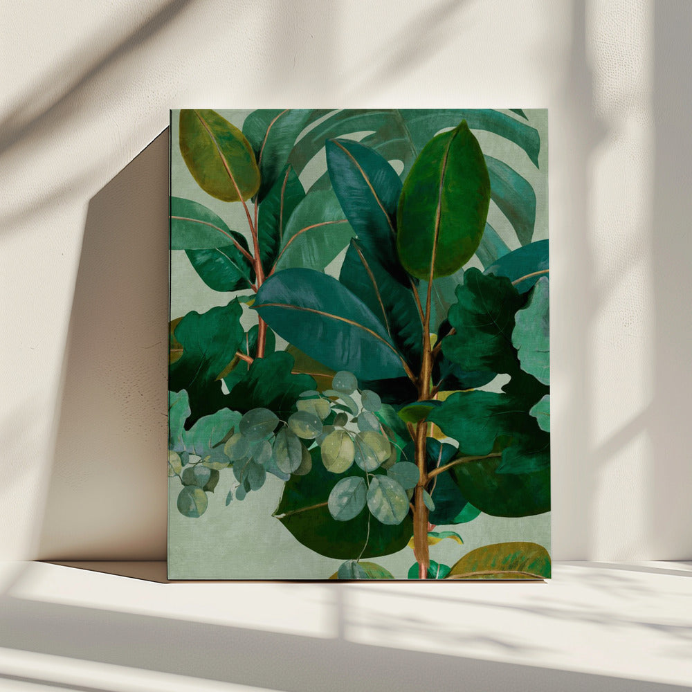Leaves More 9 Kopie | Canvas