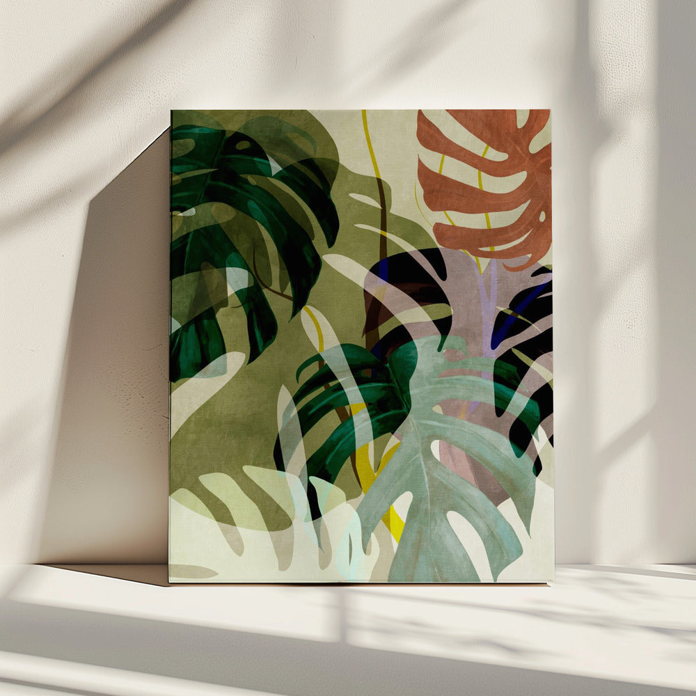 Leaves More 3 Kopie | Canvas