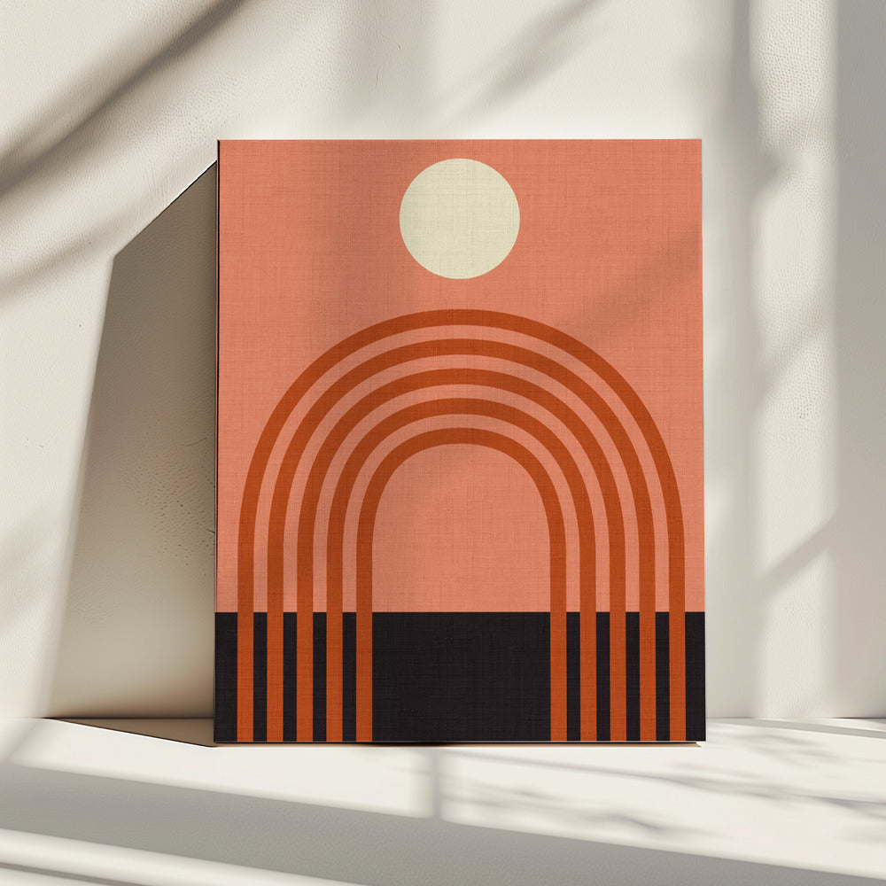 Geo Shapes Herfst 21 Arc | Canvas