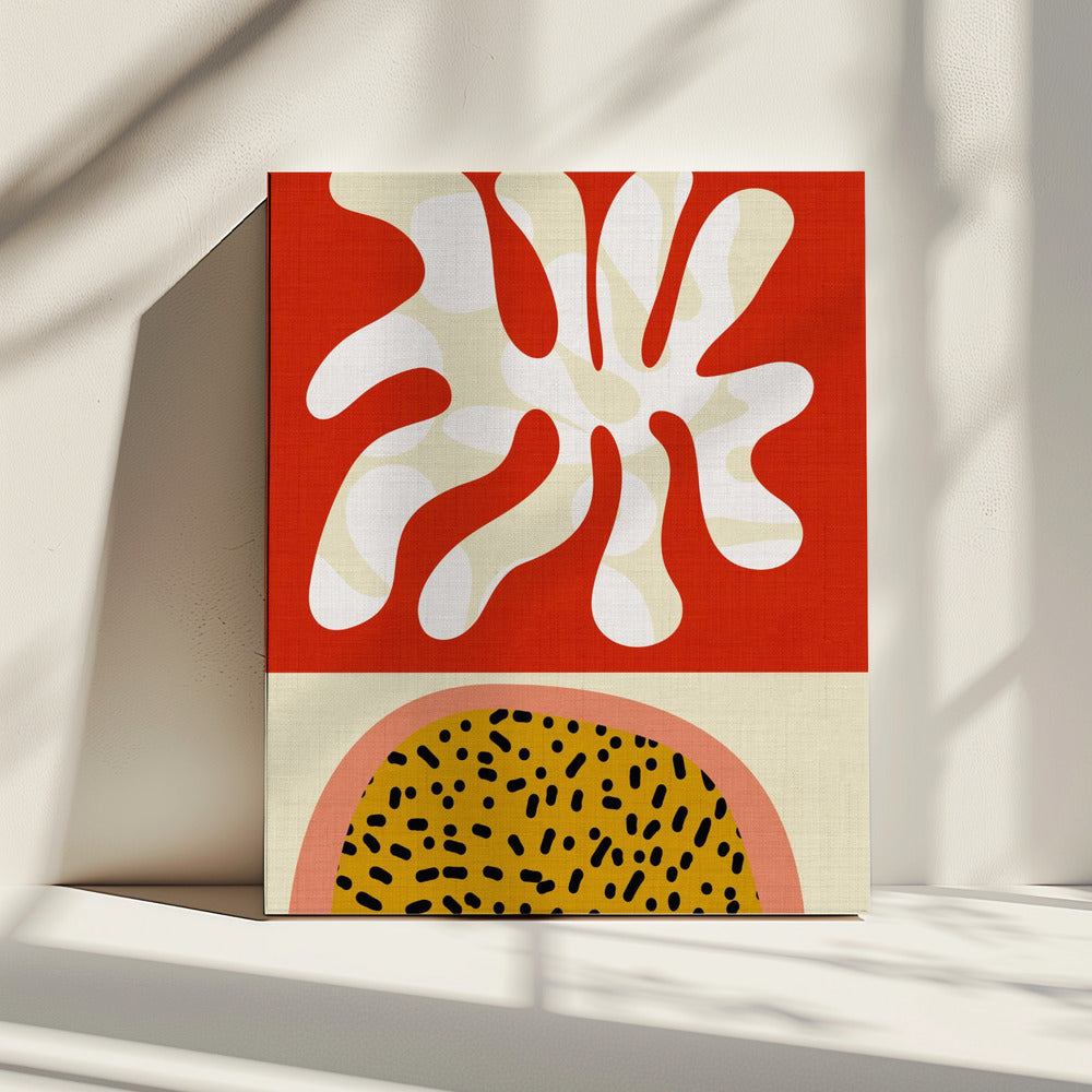 Mid-Century Cut-outs | Canvas