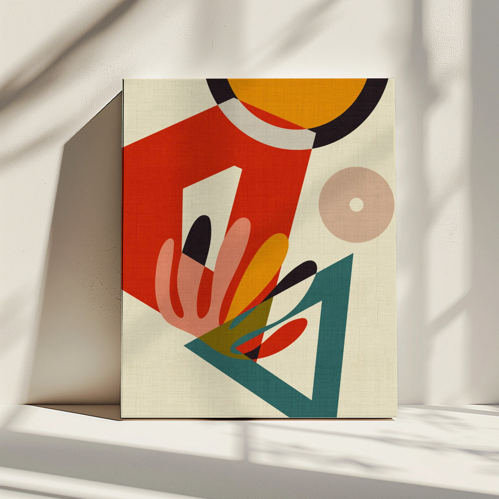 Mid Century Cirque 2 | Canvas