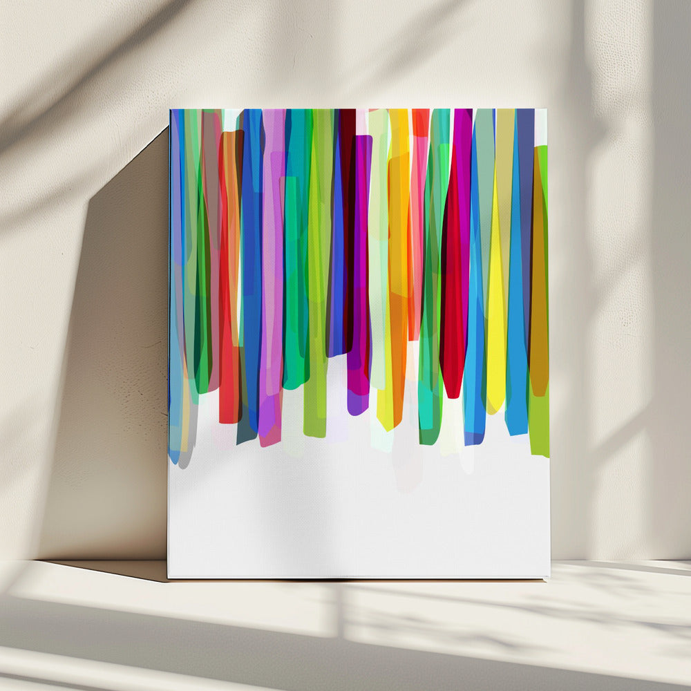 Colorful Stripes 2 | Canvas