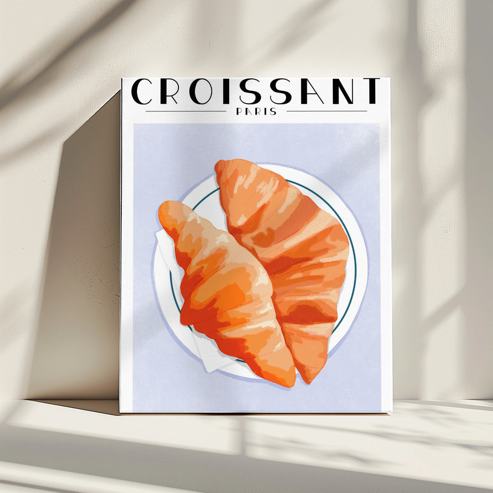 Croissant - Parijs | Canvas