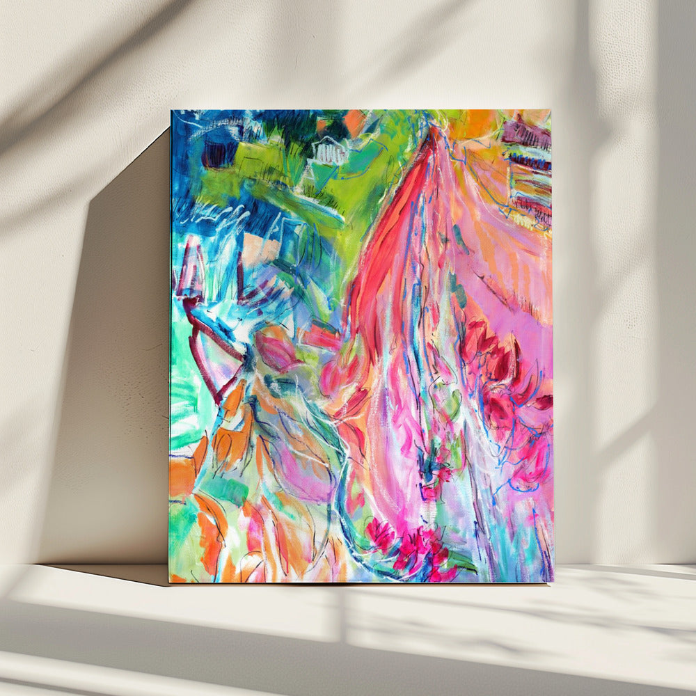 Levendig wandtapijt | Canvas