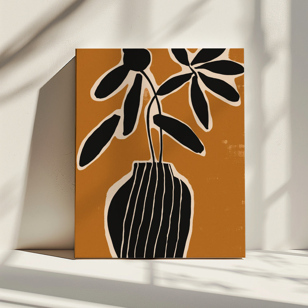 Oker Stilleven nr. 2 | Canvas
