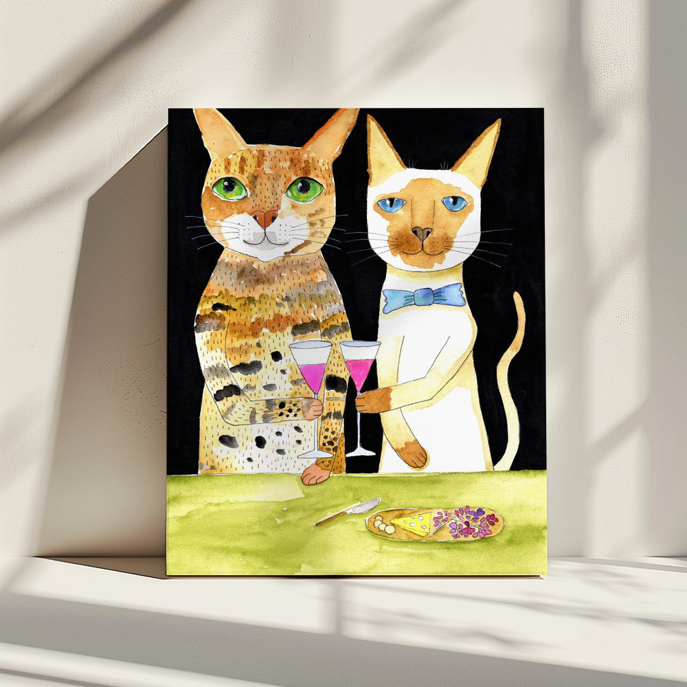 Katten drinken hun beste vrienden | Canvas