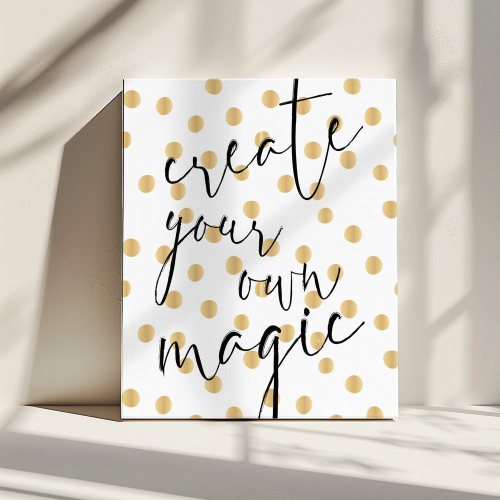 Magische stippen droom | Canvas