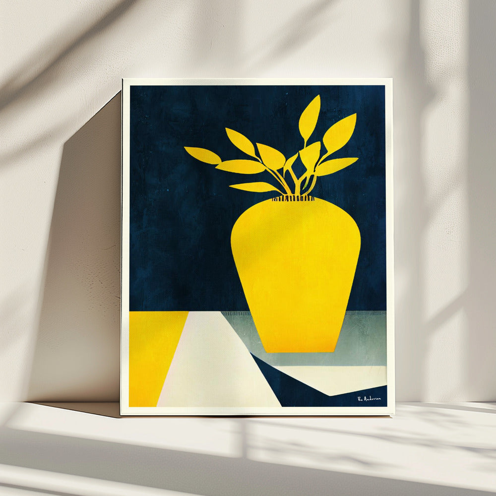De Gele Bloemen | Canvas