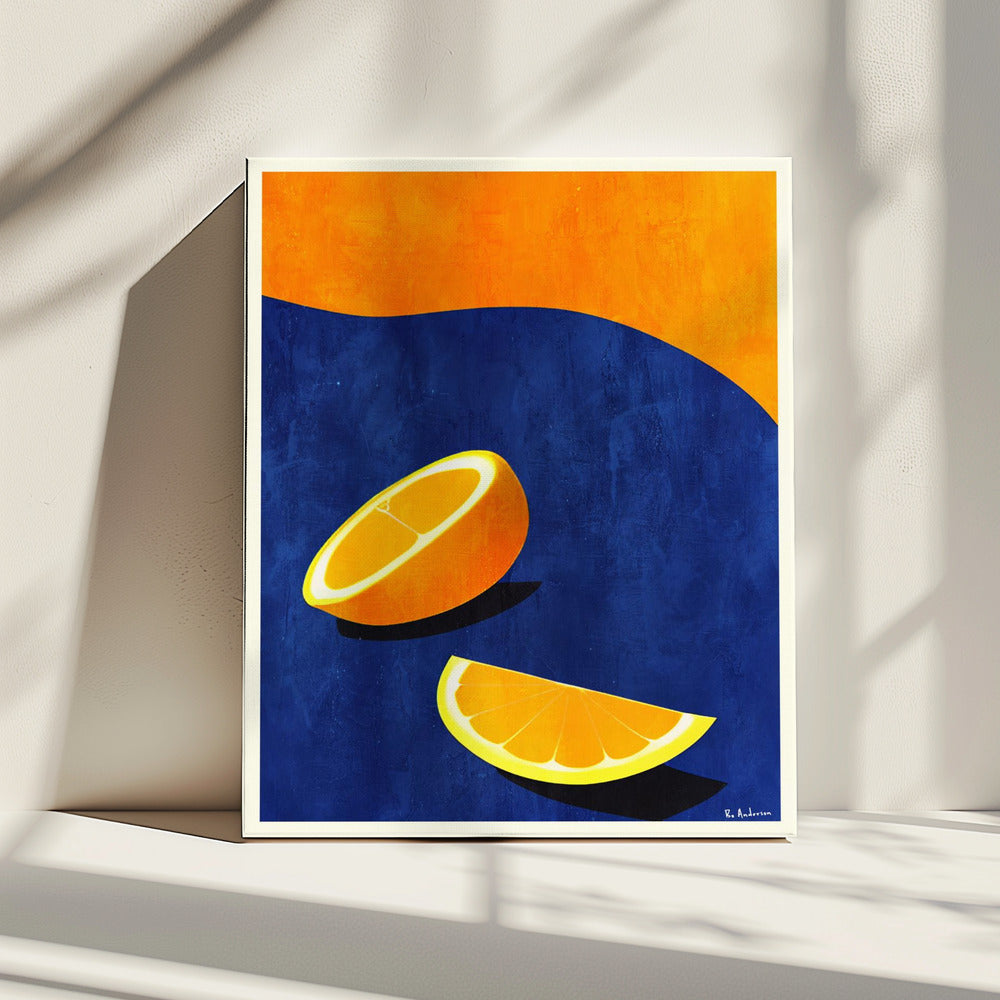 Petit Déjeuner, Deux Sinaasappelen | Canvas