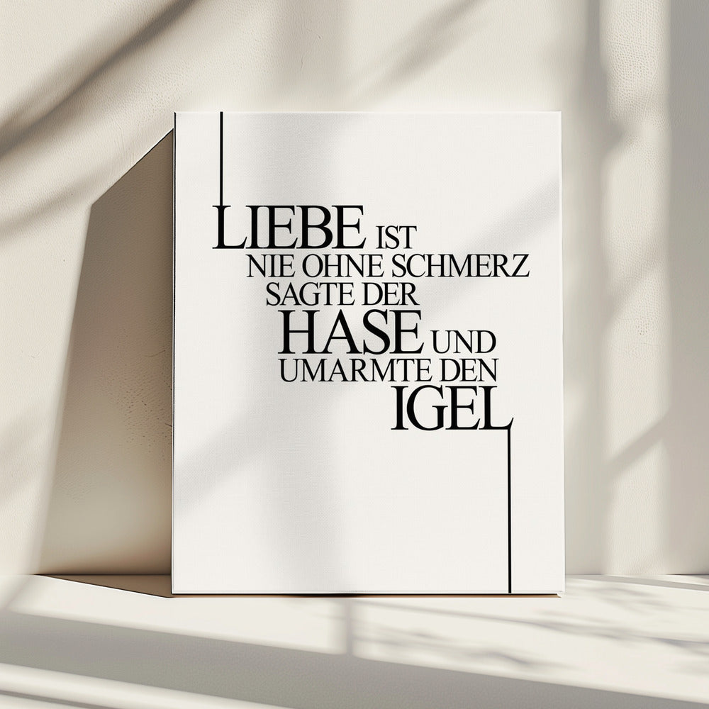 Hase Und Igel | Canvas