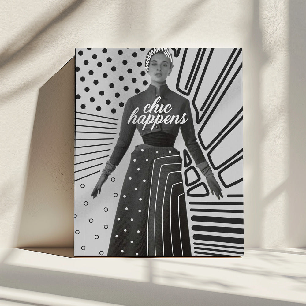 Chic gebeurt | Canvas