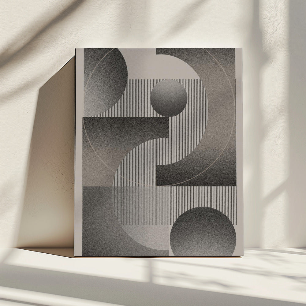 Geometrische elegantie | Canvas