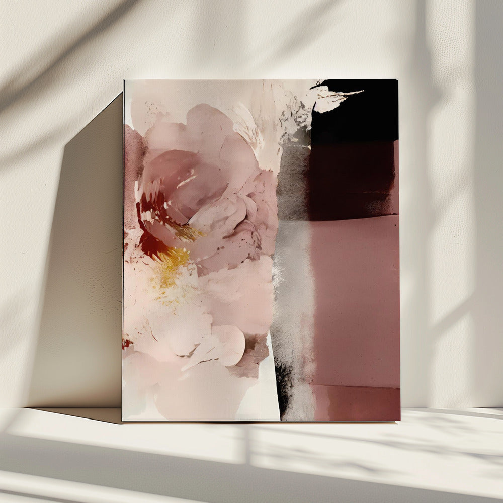 Bloesem Abstractie | Canvas