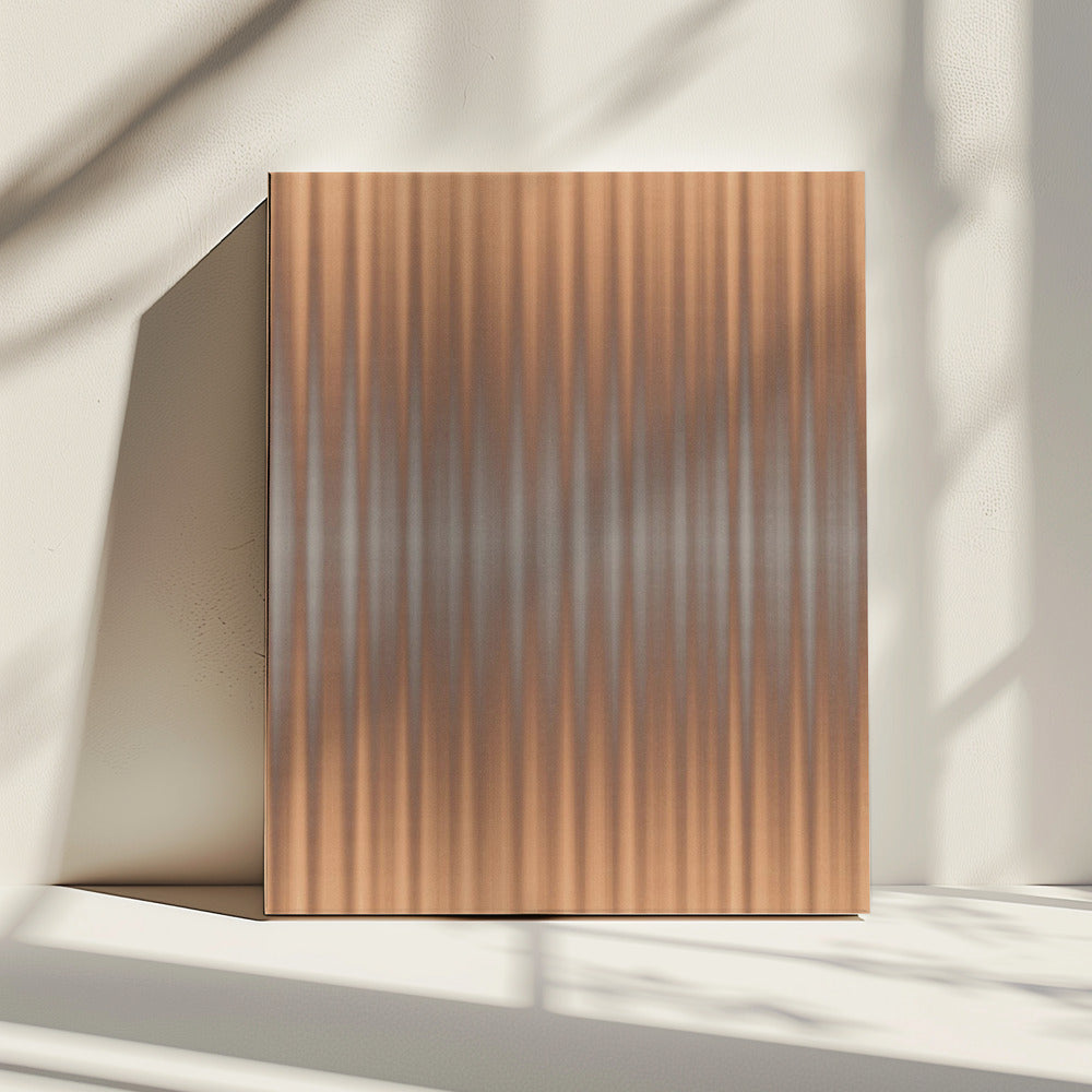 Euphoria - Oranje en Grijs | Canvas