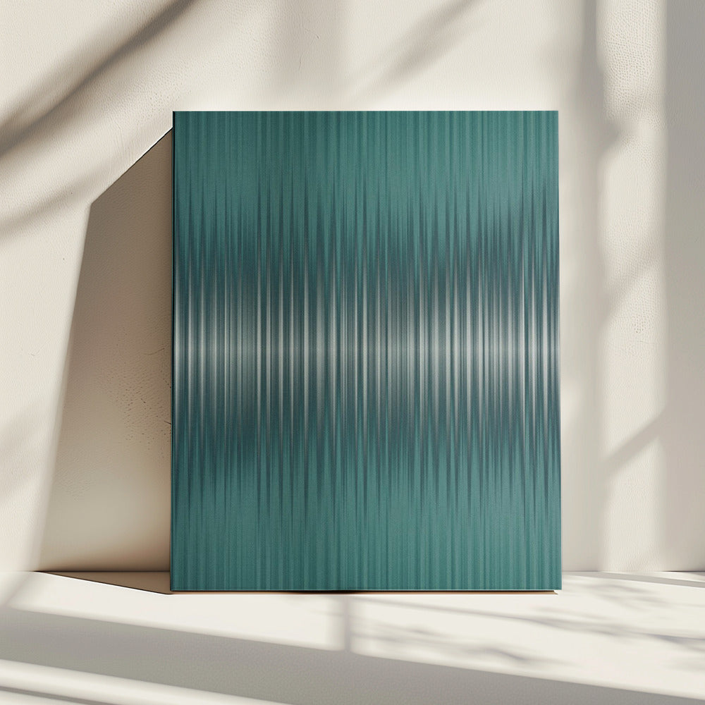 Euphoria - Groen en Wit | Canvas