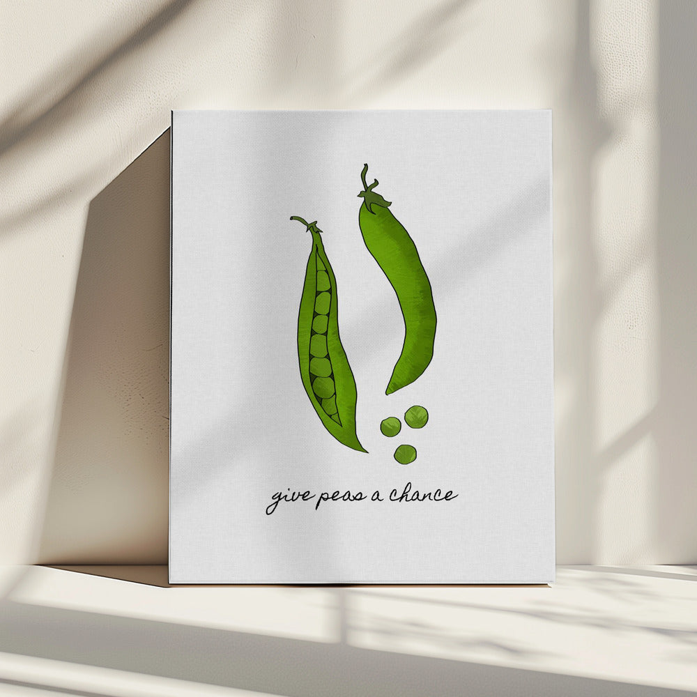 Geef erwten een kans | Canvas