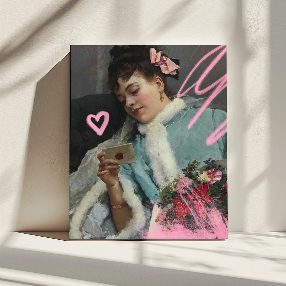 Liefdesbrief Ratioiso | Canvas