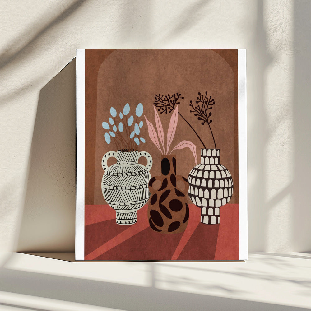 Geometric Vases | Canvas