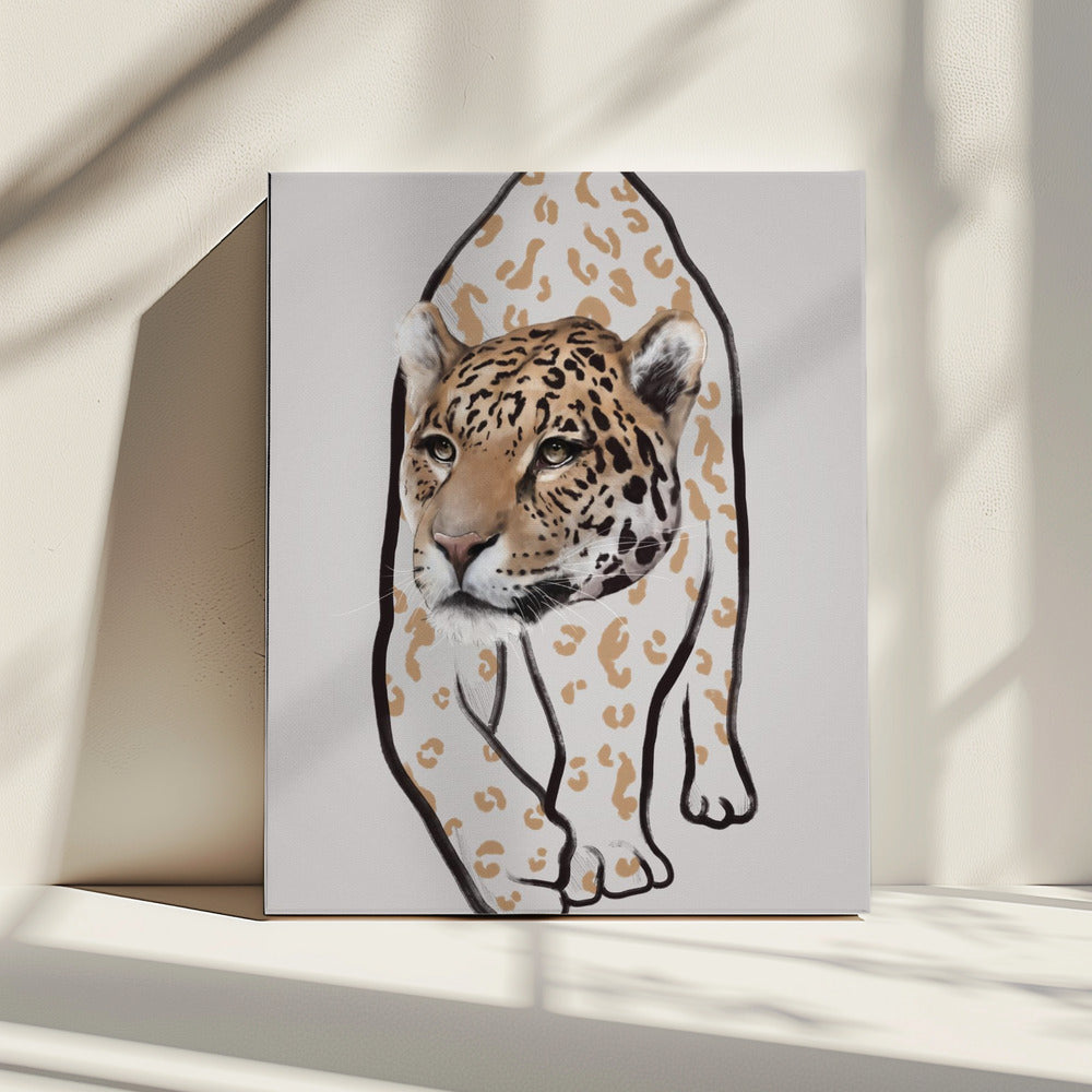 De Luipaard nr. II | Canvas