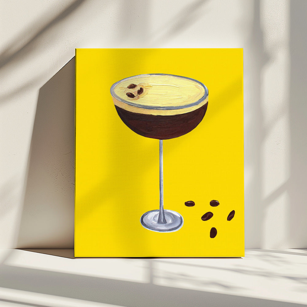 Espresso Martini Buttercup Geel | Canvas