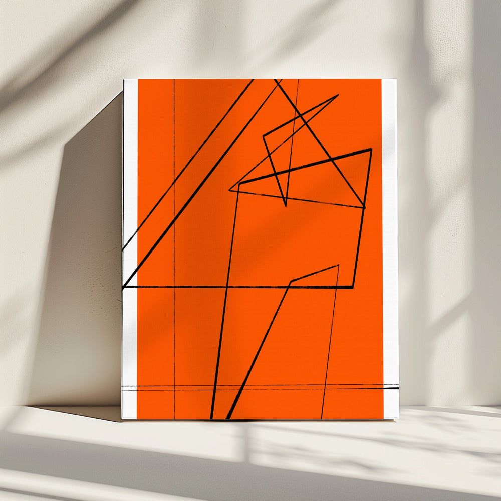 Geometrische Wirwar | Canvas