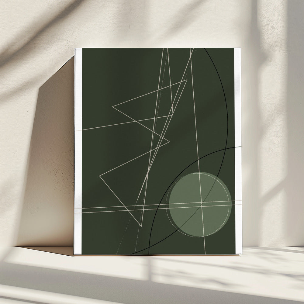 Hoekige symfonie | Canvas