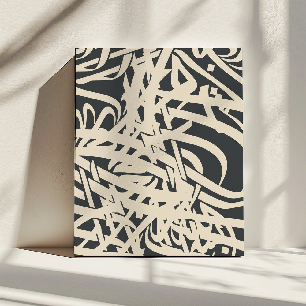 Dynamische compositie van overlapping | Canvas