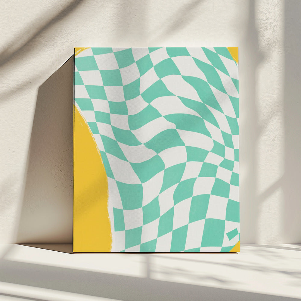 Zomerlijn drogende stof | Canvas