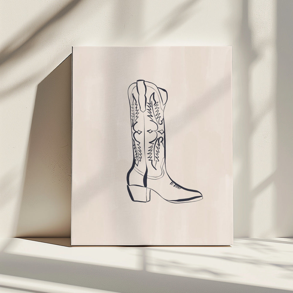 Cowboy Boots By Ivy Green Illustrations | Canvas