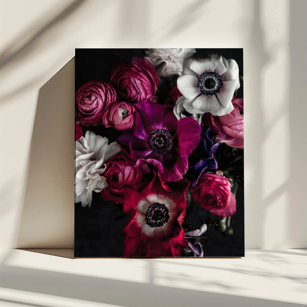 Dark Flowers 1 | Canvas