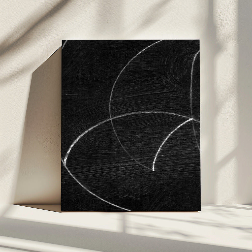 Zwart 1 | Canvas