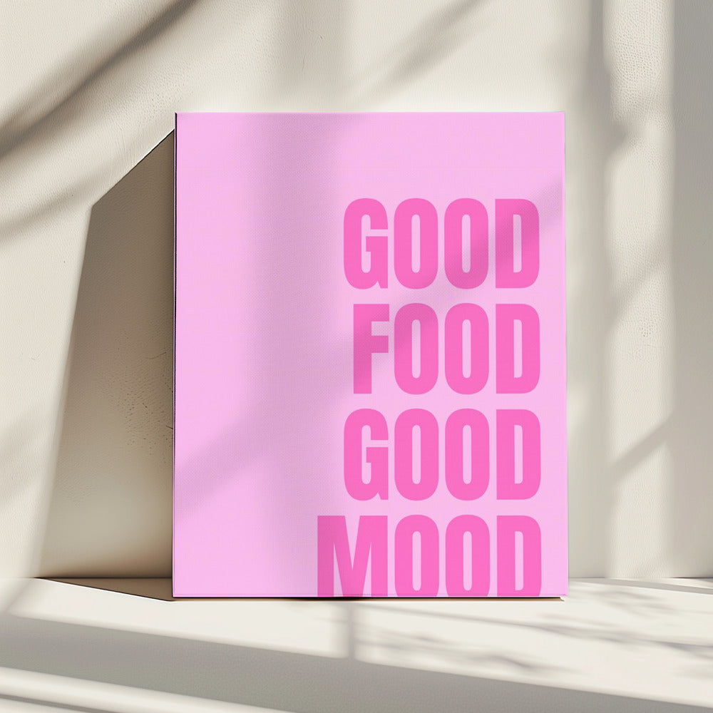 Alleen positieve vibes | Canvas