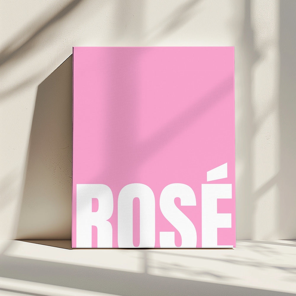 Roze Rosé Essence | Canvas