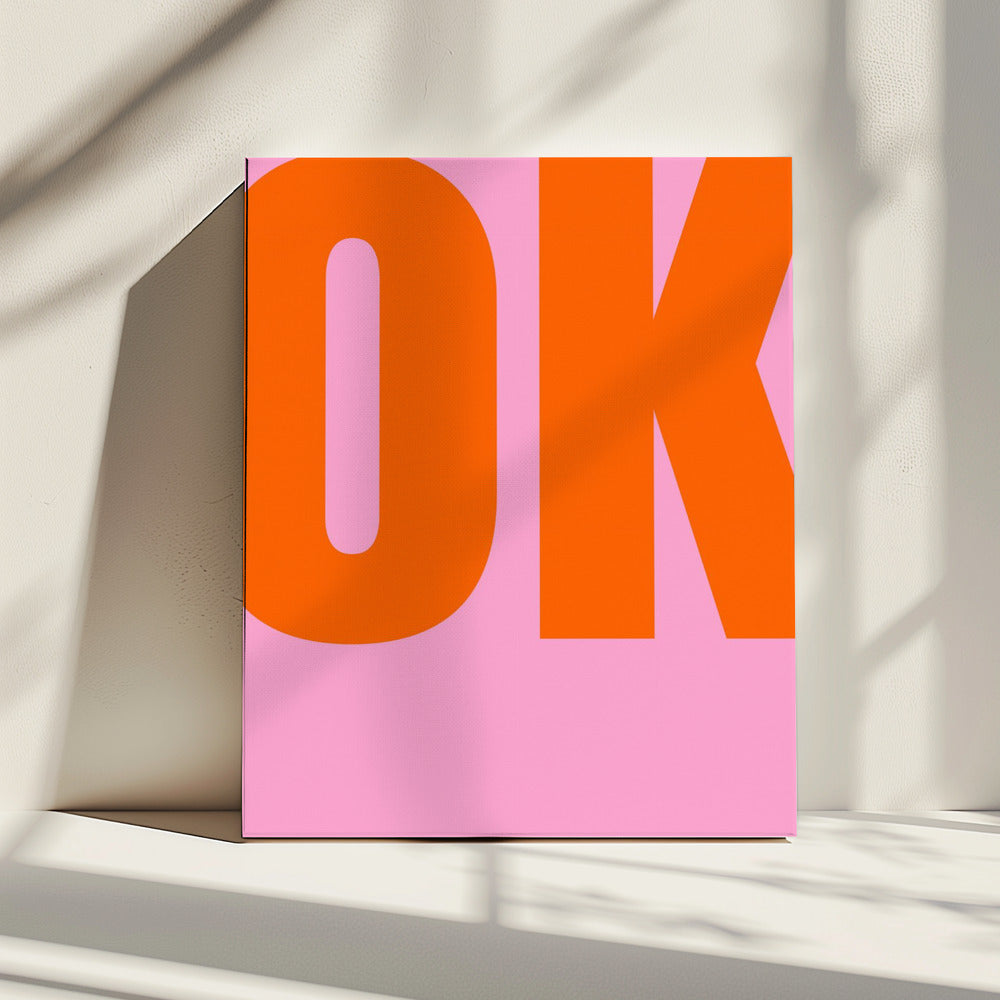 Gedurfde roze statement | Canvas