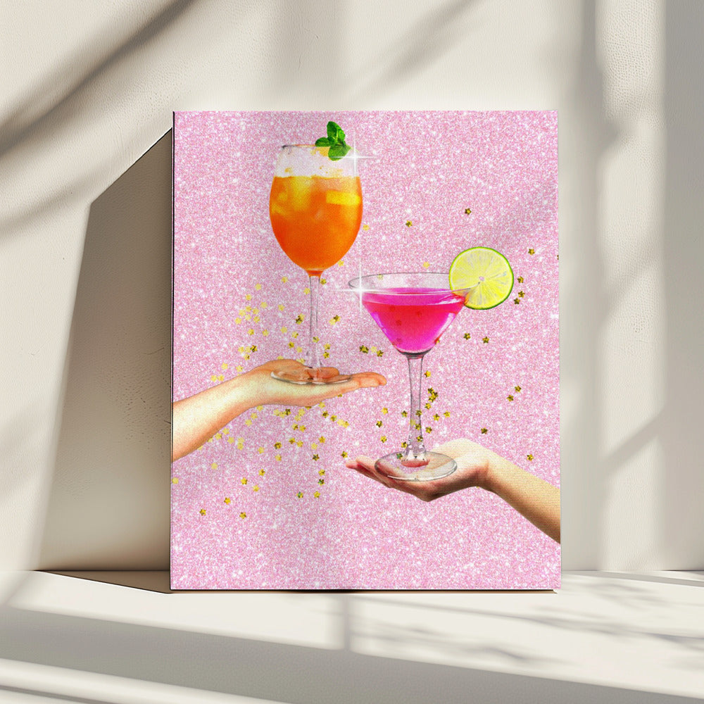 Sparkling Cheers | Canvas