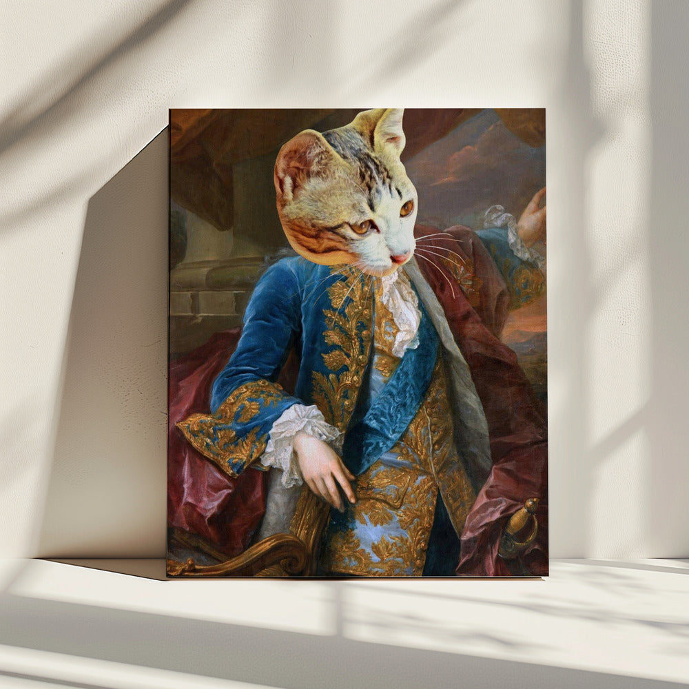 Koninklijke kattenhouding | Canvas