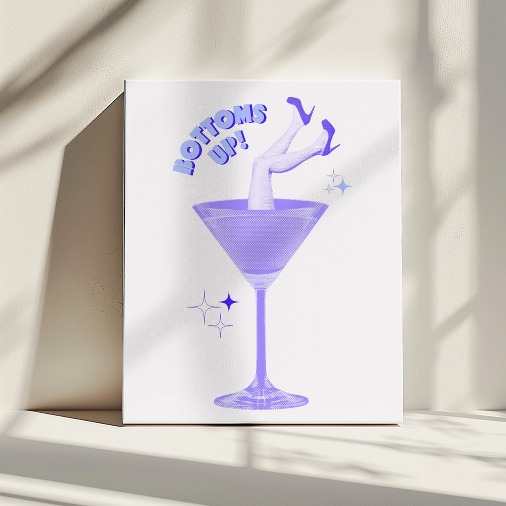 Cocktail Glam Dive | Canvas