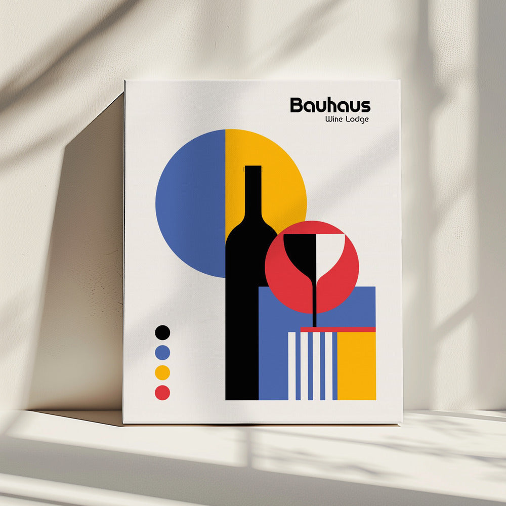 Bauhaus Wijnhuis | Canvas