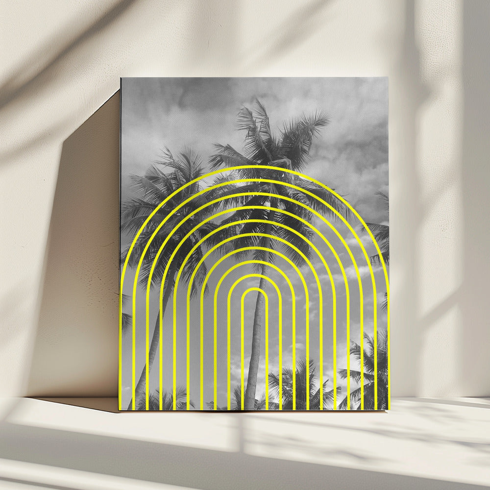 Tropische echo's | Canvas
