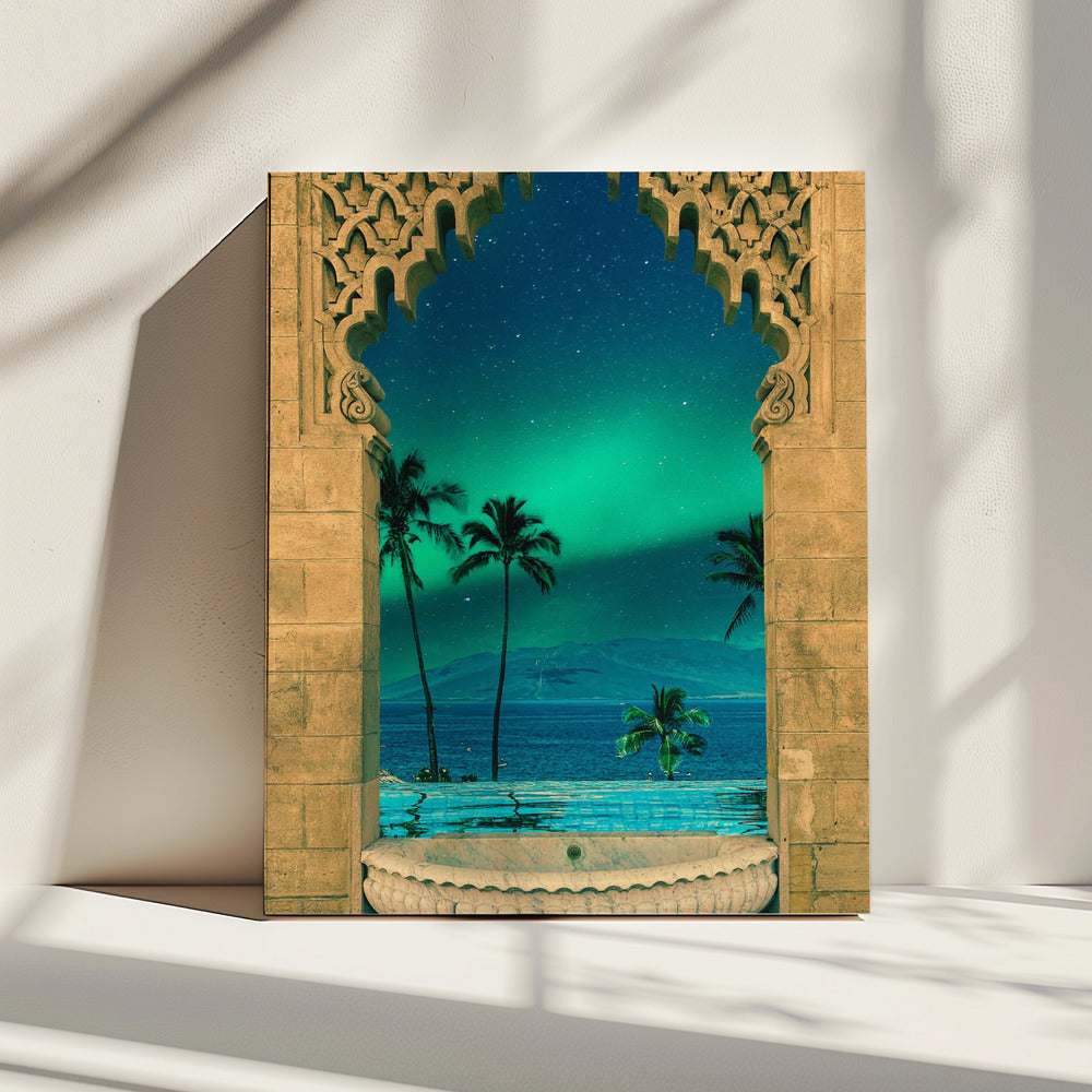Portaal naar de nacht | Canvas