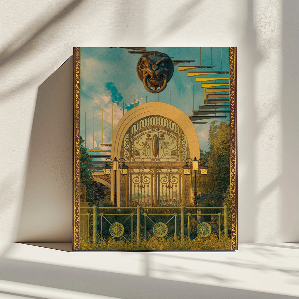Surrealistische Poort | Canvas
