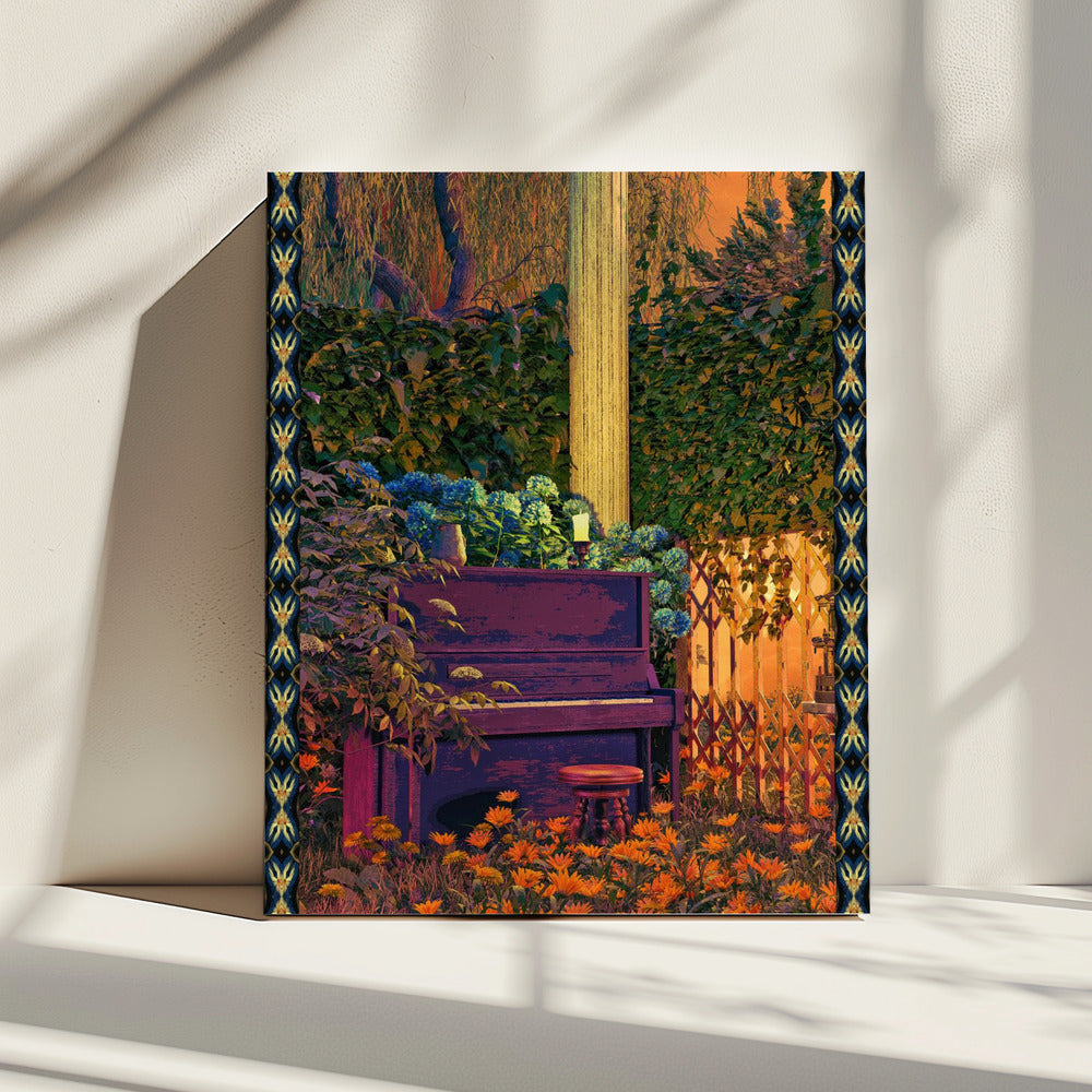PIANO IN HET BOS | Canvas