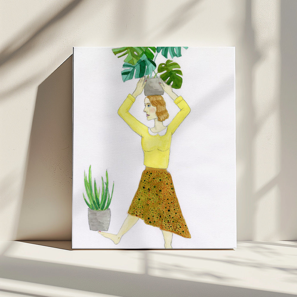 Plantenmoeder | Canvas